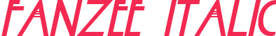 Fanzee Italic